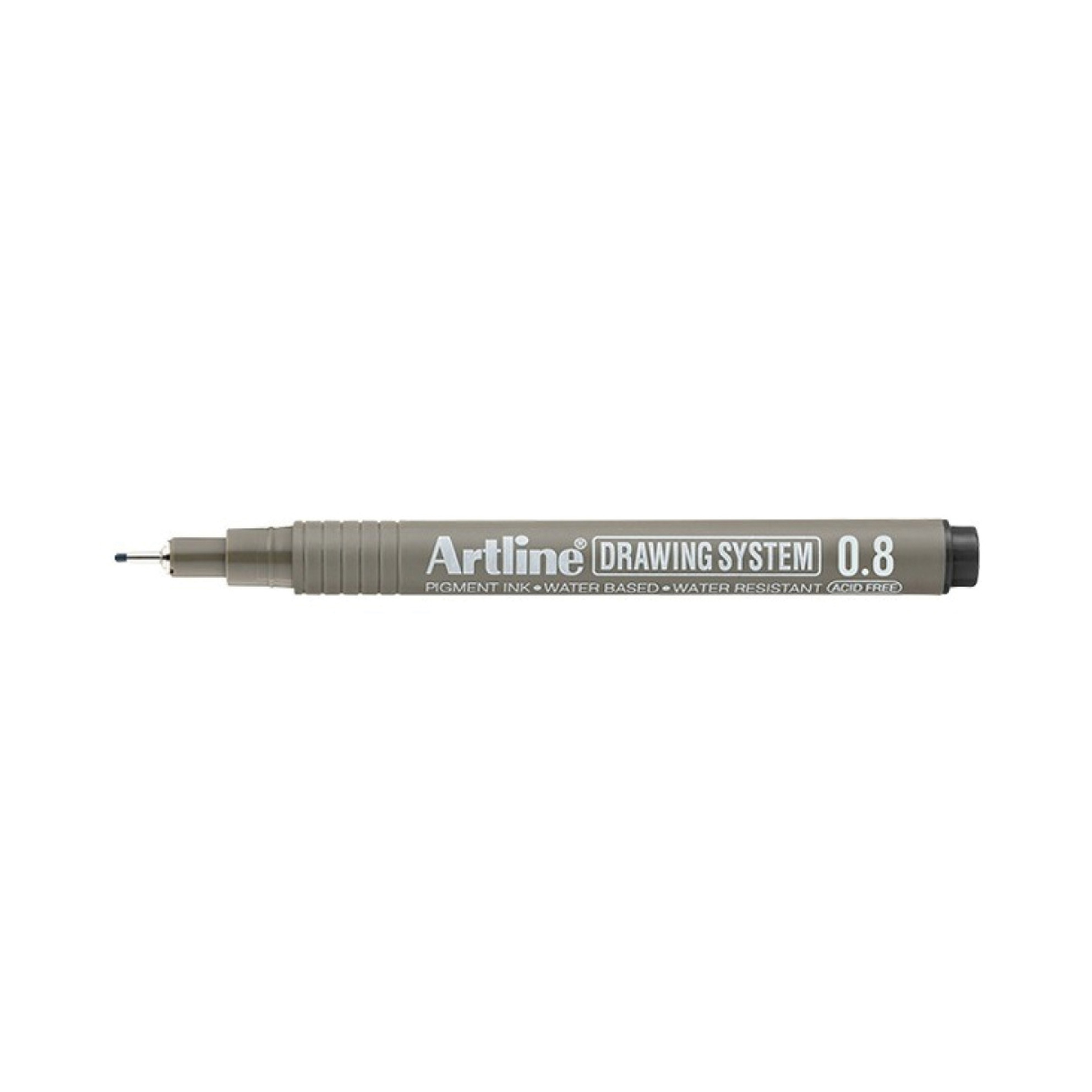 قلم رسم هندسي ارتلاين اسود EK-238 BK 0.8