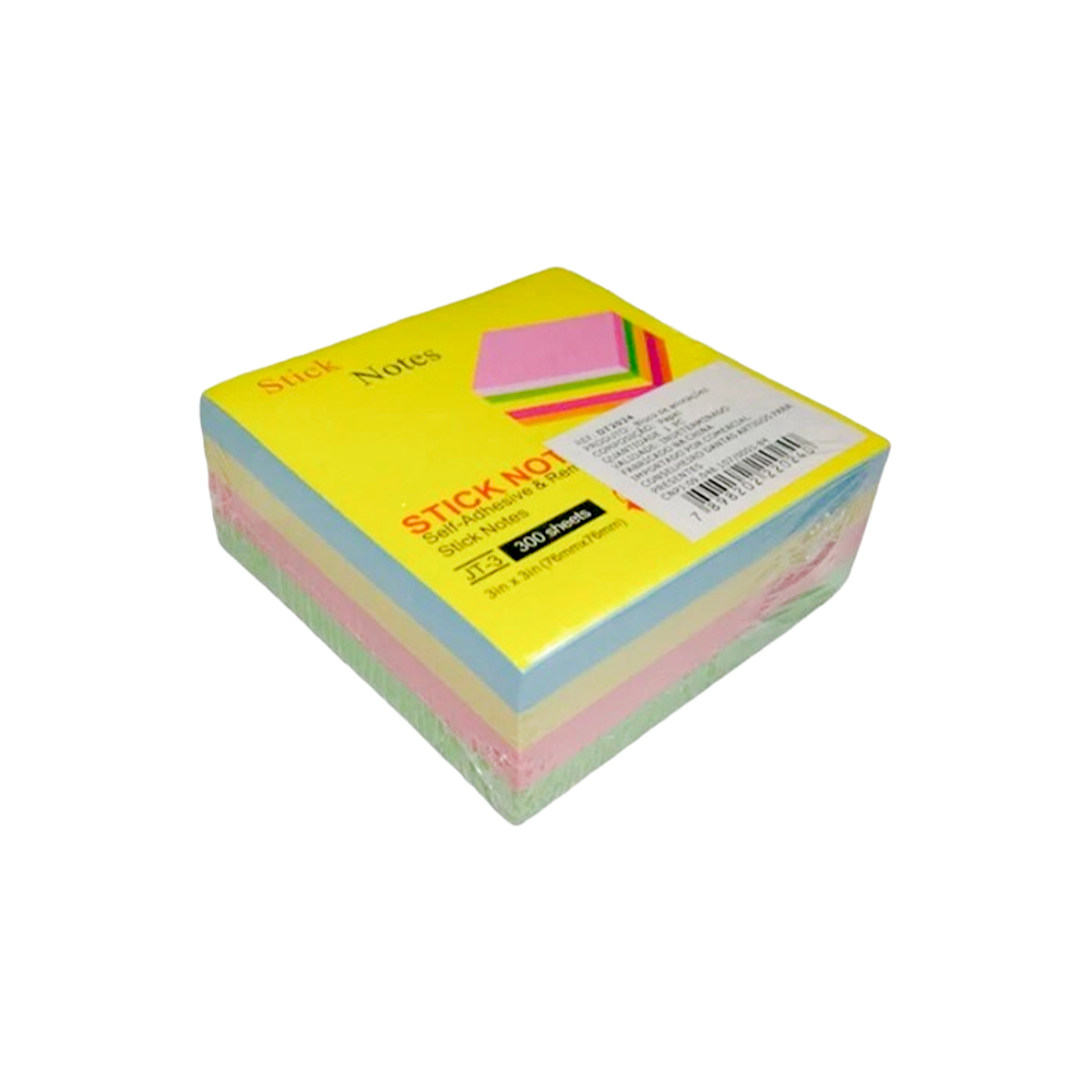ورق ملاحظات ملون لاصق 3*3 RODIX