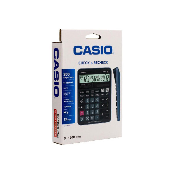 اله حاسبه كاسيو DJ-120D PLUS