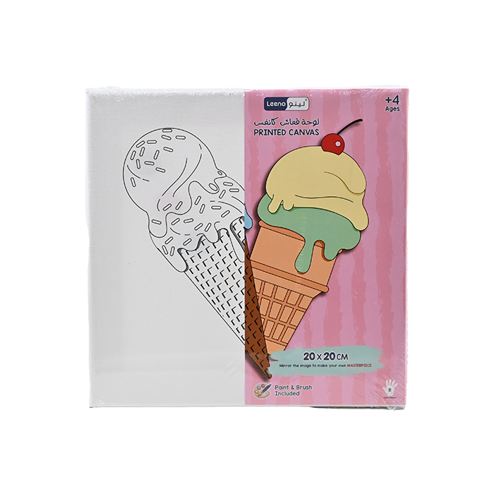لوحة قماش كانفس مرسوم 20*20 LE-3182
